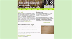 Desktop Screenshot of bois-parquets-france.com